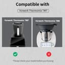 HidWee Compatible with Vorwerk Thermomix TM7 for Tempered Glass Screen Protector, 1 Piece 9H Hardness Protective Glass, Anti-Bubble Screen Protector, Anti-Scratch Tempered Glass Protection, HD Clear - 7