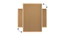 ALLboards Cork Board with Wooden Frame 120x90cm(1200x900mm), Corkboard Bulletin Board Notice Board - 6