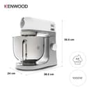 Kenwood KMX750WH Stand Mixer, White - 6