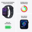 Apple Watch SE 3 [GPS 44mm] Smart Watch with Midnight Case and Midnight Sport Band Activity/Sleep/Heart Rate Monitor/Display Always On - 2