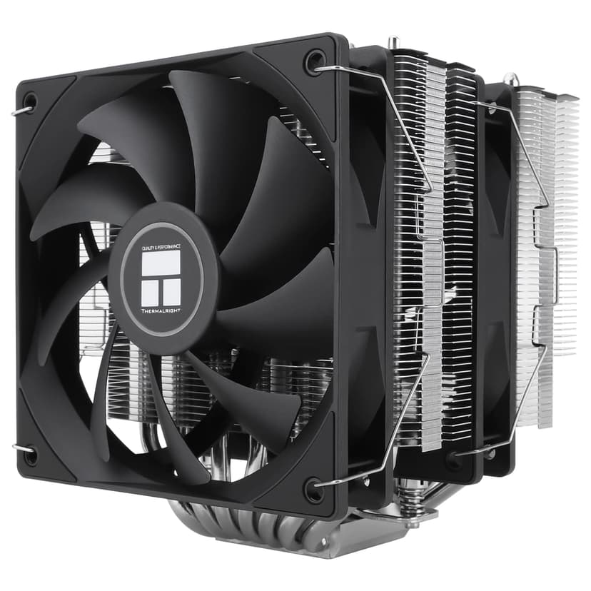 Thermalright TR Phantom Spirit 120 SE CPU Air Cooler, 7 Heatpipes CPU Cooler, Dual 120 mm TL-C12B V2 PWM Fan, AGHP 4.0 Technology, S-FDB Bearing, for AMD AM4 AM5/Intel 1700/115X/1200/1851, PC Cooler - 1