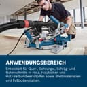 Bosch Professional GCM 8 SJL Sliding Mitre Saw (216 mm Blade, 70 mm Vertical, 312 mm Horizontal Cut Capacity, 2 Saw Blades, Dust Extraction System, Lightweight, Compact Design, Amazon Exclusive Set) - 5