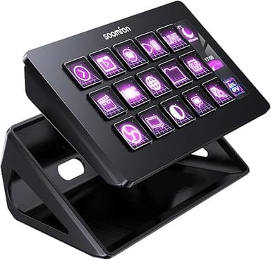 SOOMFON Stream Control Deck Studio Stream Controller with…