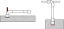 BGS 70186 | Deep Hole Pipe Spanner Set | 8 - 19 mm | 12 pcs. - 3
