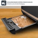 Tefal Includeo TT533811 Tostadora, 2 compartimentos, pinzas magnéticas, Tostador botones grandes, 7 niveles de tostado, bandeja recogemigas extraíble, palanca de extracción - 7