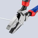 KNIPEX Lineman's Pliers American Style with Comfort Handles 240 mm, 09 12 240 - 3