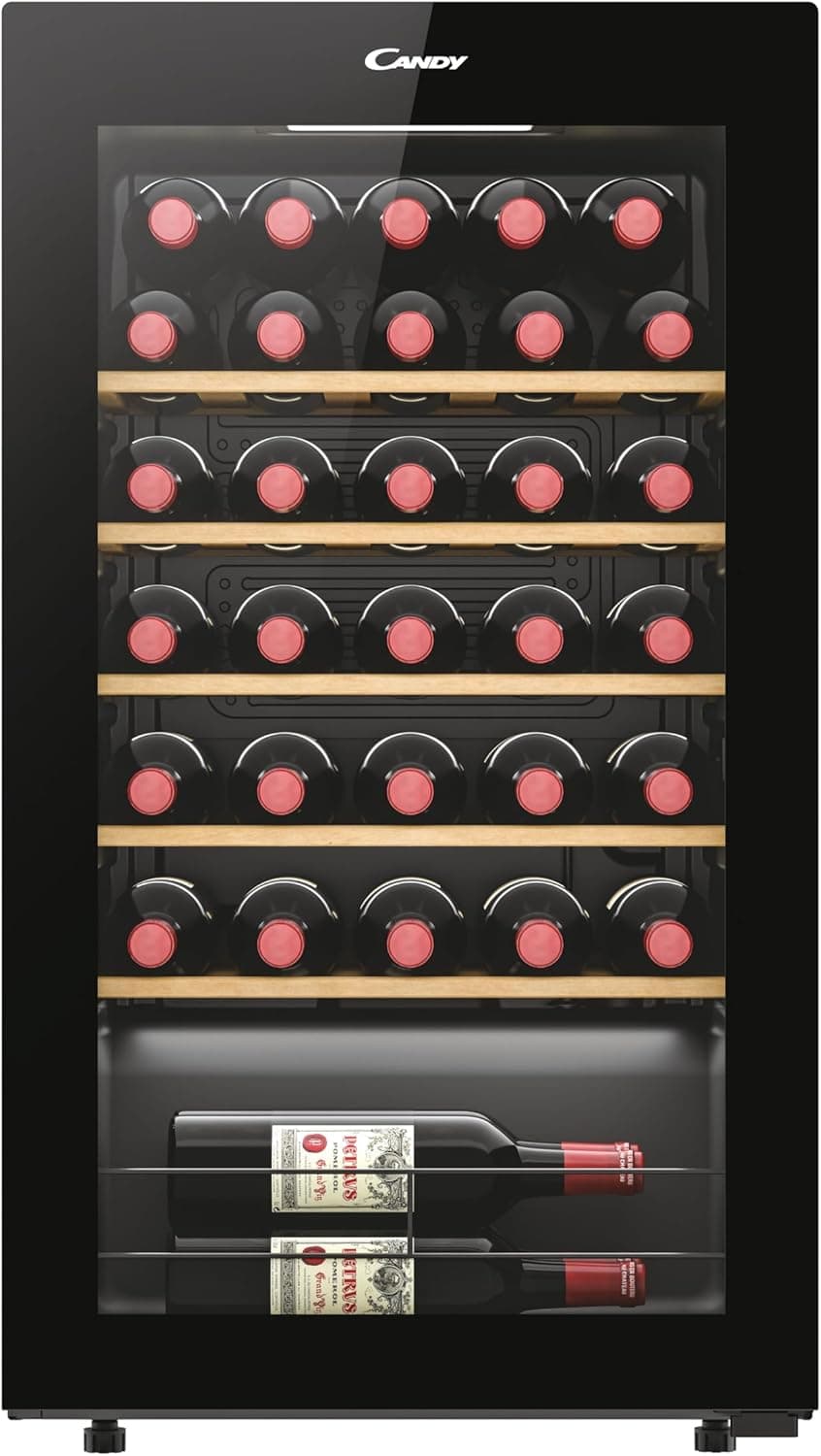 Candy CWC034 Wine Cellar 34 Bottles Black Energy Class G