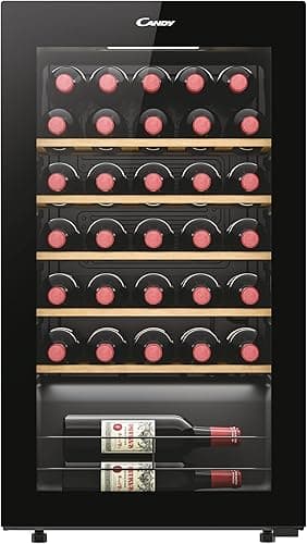 Candy CWC034 Wine Cellar 34 Bottles Black Energy Class G