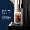 De'Longhi Eletta Explore Cold Brew ECAM452.67.G, Barista Coffee Machine with LatteCrema Hot and Cool, Espresso Machine, Automatic Coffee Bean Machine, Cold Extraction, Coffee Pot Included, Dark Grey - 8