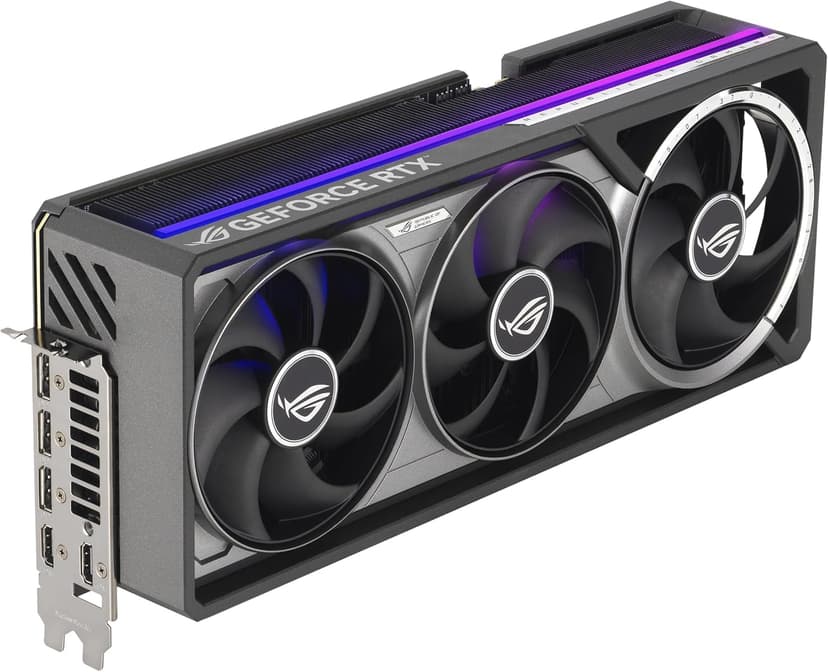 ASUS ROG Astral GeForce RTX 5090 32GB GDDR7 OC Gaming Graphics Card (PCIe 5.0, 2x HDMI, 3x DisplayPort, 3.8-slot, 4 Fans Patented Cooling Tech for Lower Temps Noise, NVIDIA DLSS4, 8K Resolution, ARGB) - 3
