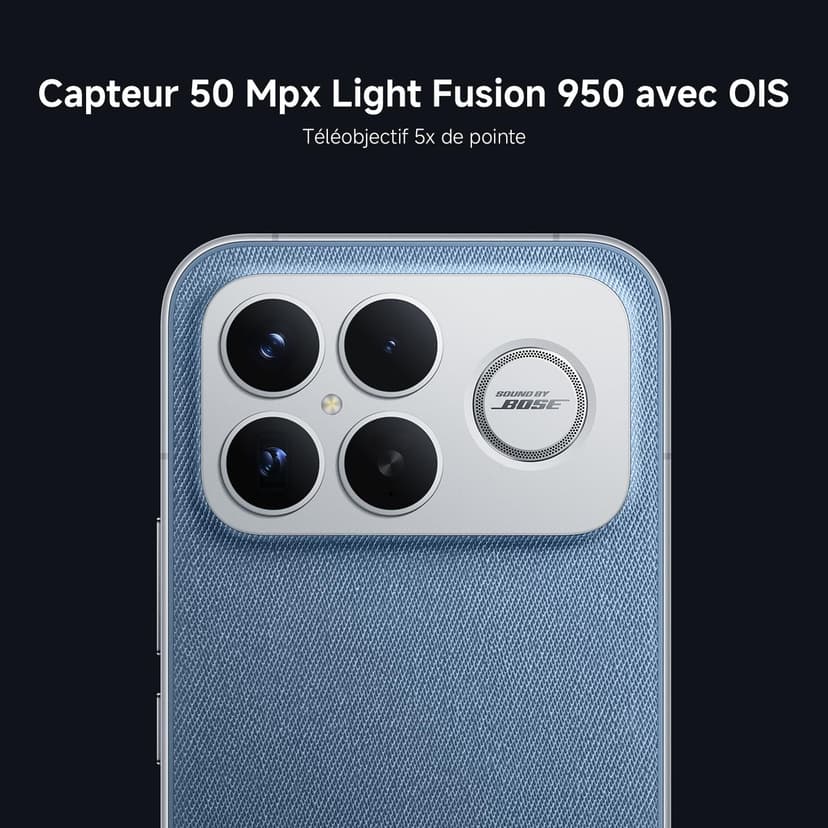 Xiaomi POCO F8 Ultra, Smartphone 12+256 Go, écran AMOLED 6,9" 120 Hz, Appareil Photo 50 MP Light Fusion 950 avec OIS, Son signé Bose, Batterie 6500 mAh, Noir, Garantie 2 Ans, Chargeur Non Inclus. - 8