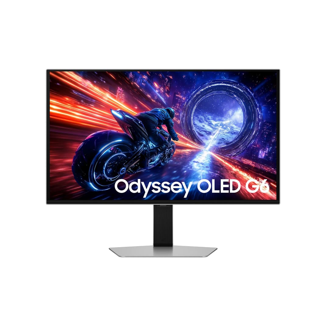 SAMSUNG 27 Inch Odyssey G60SF OLED Gaming Monitor, Screen with OLED Panel, 2560 x 1440 Pixels, 500 Hz, 0.03 ms (G/G), Glare Free PC, NVIDIA G-Sync, AMD FreeSync Premium Pro, LS27FG602SUXEN