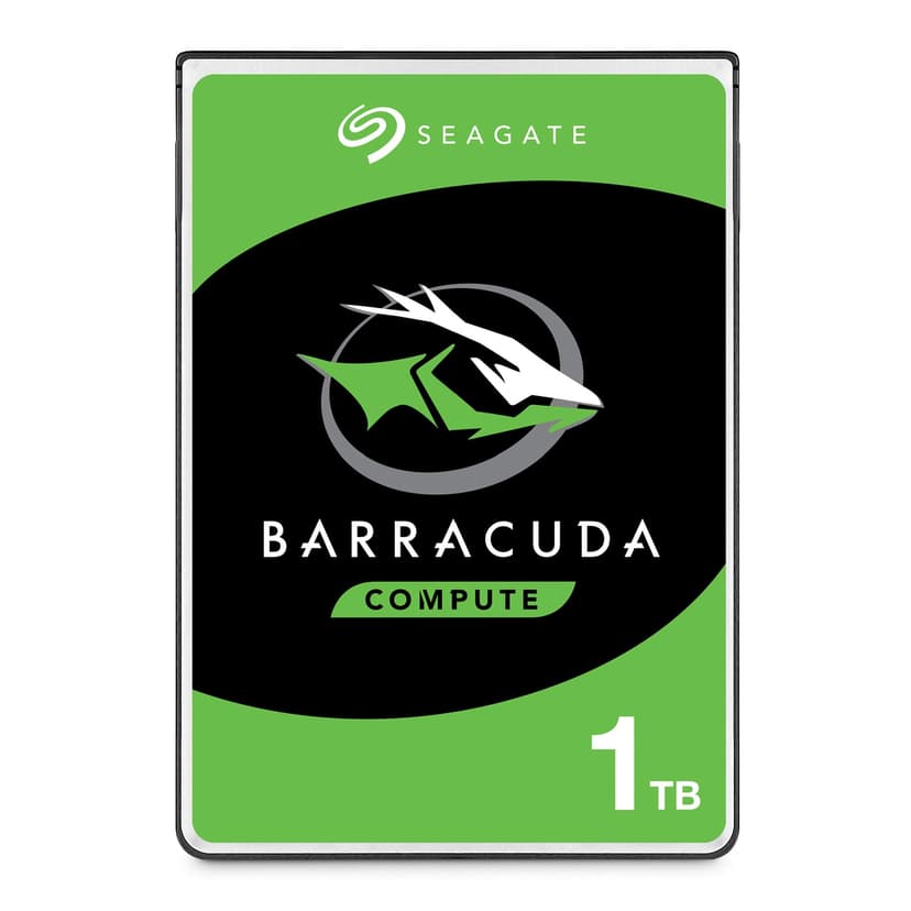 Seagate BarraCuda 1TB, Internal Hard Drive, 2.5 Inch , SATA, 6GB/s, 5.400 RPM, 128MB Cache for PC Laptop, FFP (ST1000LMZ48) - 1