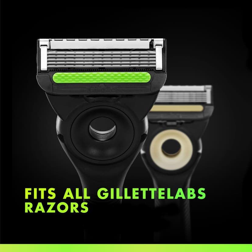 Gillette Labs Razor Blades Men, Pack of 16 Refills, Compatible with GilletteLabs with Exfoliating Bar and Heated Razor, Mens Shaving Blades - 4