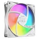 be quiet! Light Wings LX 120mm PWM White ventilateur, Pack de 3 ventilateurs, hub éclairé et pales dépolies pour des effets d'éclairage spectaculaires, 16 LED RGB adressables, 7 pales de ventilateur - 9