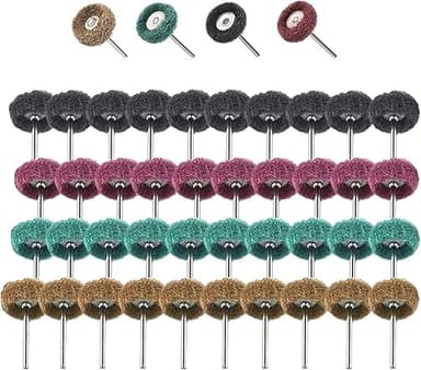 40 Pièces Kit Polissage Perceuse, Accessoires Dremel Poli…