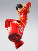 TAMASHII NATIONS S.H. Figuarts One Piece Monkey D. Luffy - Miraishima Egg Head - Approx. 5.9 inches (150 mm), PVC & ABS Pre-Painted Action Figure - 8