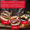 ITA Smoker Oven 7000 - Smoker Set with Table - Smoker Cabinet with Window and Thermometer - Alloy Steel - EU Quality - Direct from Manufacturer - 81 cm with 3 Levels - 7