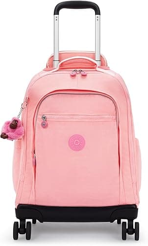 Kipling New ZEA Large Wheeled Backpack, Coral Sea (Blue)