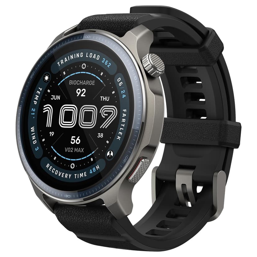 Amazfit Balance 2 Montre Connectée Homme 47mm, GPS, NFC, Écran AMOLED 1,5" en Verre Saphir, Autonomie 21J, 170 Modes Sport, Hyrox, Golf, Suivi Cardio & Sommeil, Smartwatch pour Android et iPhone - 1