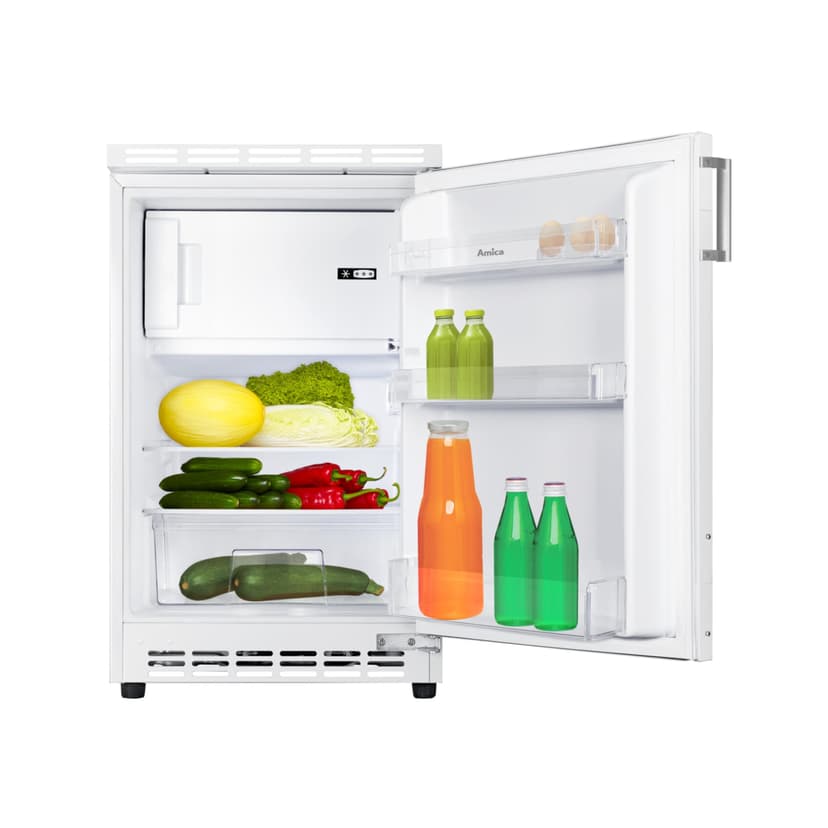 Amica Réfrigérateur encastrable pour réfrigérateur de 81,5 cm - Commande électronique Inverter - Compresseur - Éclairage LED - Alarme d'ouverture de porte - 6