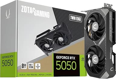 Zotac Gaming RTX 5050 Twin Edge 8GB GDDR6 Reflex 2 RTX AI…