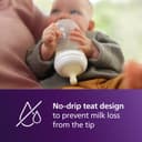 Philips Avent Natural Response Baby Bottle - 3 x 260ml Baby Milk Bottle for Newborns and Up, BPA Free, 1+ Months (Model SCY903/03) - 5