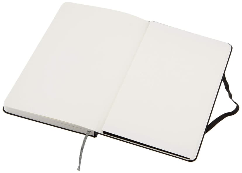 Amazon Basics Classic Notebook, A5, Plain, Black - 8