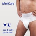 MoliCare Premium Mobile 10 Drops | Disposable Incontinence Pants: for Women and Men with Incontinence | Size XL | 51-67 inches | 4 Packs of 14 Pairs (56 Pieces) - 4