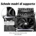 TR Phantom Spirit 120 SE Black CPU Cooler with 7 Heatpipes, Two 120 mm PWM Fans, AGHP 4.0, for AM4/AM5 - 5