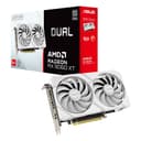 ASUS Dual Radeon RX 9060 XT 16GB GDDR6 White Edition (PCIe 5.0, 16gB GDDR6, HDMI 2.1b, DisplayPort 2.1a, 2.5-slot design, Axial-tech fan design, 0dB technology, and more) - 1