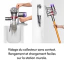 Dyson V8 Absolute Aspirateur sans Fil, 115 AW, Jusqu’à 40 Min d’autonomie, Brosse Motorbar Anti-enchevêtrement, élimine Les Poils d’Animaux, tête Fluffy, aspirateur à Main et Sol - 7