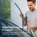 Bosch Balais d'Essuie–Glace Plats Aerotwin AM468S, Longueur: 650mm/400mm – 1 Paire de Balais avant - 8