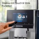 SIEMENS EQ700 classic TP715E17 Machine à café automatique avec contrôle par application, infusion à froid, écran tactile, jusqu'à 10 créations de café favorites, nettoyage automatique à la vapeur - 3
