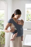 Ergobaby Embrace Baby Carrier for Newborns from Birth, Extra Soft & Ergonomic with Head Support, Oxford Blue - 5