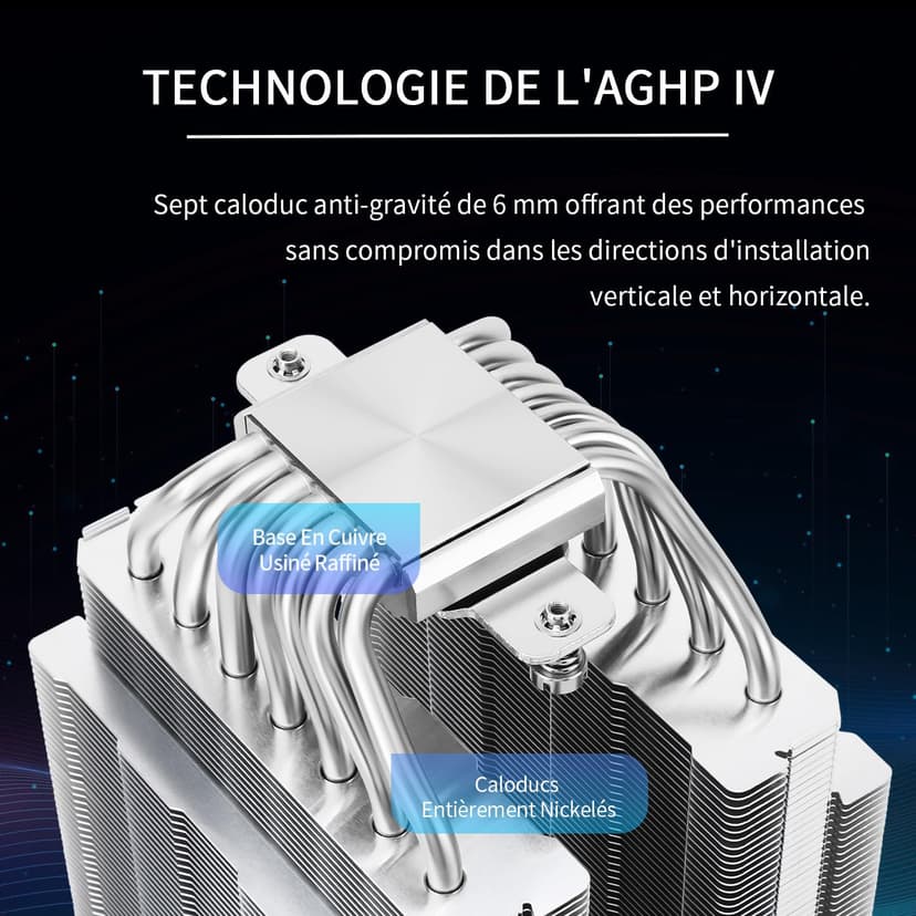 Thermalright Phantom Spirit 120 CPU Air Cooler, 7 Heatpipes CPU Cooler, Dual 120 mm TL-C12B V2 PWM Fan, AGHP 4.0 Technilogy, S-FDB Bearing, for AMD AM4 AM5/Intel 1700/1150/1151/1200/2011, PC Cooler - 4