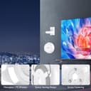 XLTTYWL Deco WiFi 7 Wall Mount Kit, Deco BE23/BE25/BE3600/BE5000 Router Mount Bracket Optimize Space&Cable Management for TP Decos 7 Dual-Band WiFi 7 Mesh Wi-Fi System (White, 2 Pack) - 4