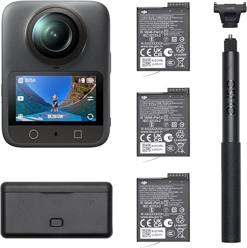 Bundle Aventure DJI Osmo 360, caméra 360 avec imagerie 36…
