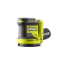 RYOBI - Ponceuse Excentrique Sans Fil 18V ONE+ RROS18-0 – Plateau Ø125 mm, Collecteur de Poussière, Mouvements Orbitaux Puissants – Finition Bois, Peinture, Métal – Batterie Non Incluse - 1