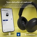Philips TAH8000EBK/00 Casque Bluetooth Supra-auriculaire sans Fil – réduction du Bruit, 70 h d’autonomie, Compatible avec l’Assistant Vocal, idéal pour Les Voyages – Noir - 4