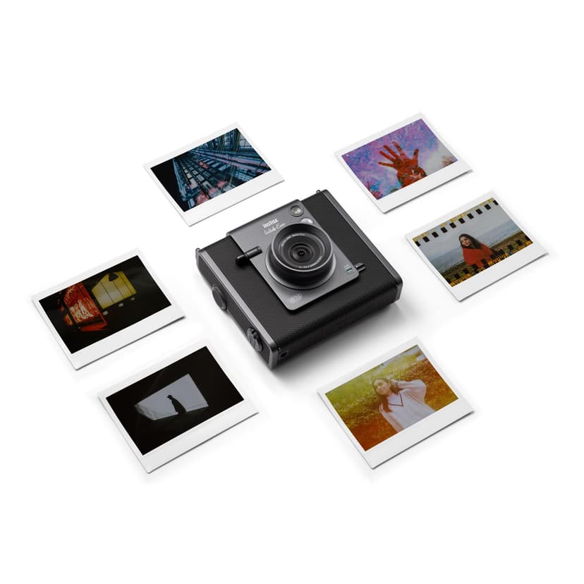 instax WIDE EVO hybrid digital camera and photo printer, take, store, edit, print instant photos on our widest instant film format, rear screen, 10 x film, 10 x lens effects, film sold separately - 7