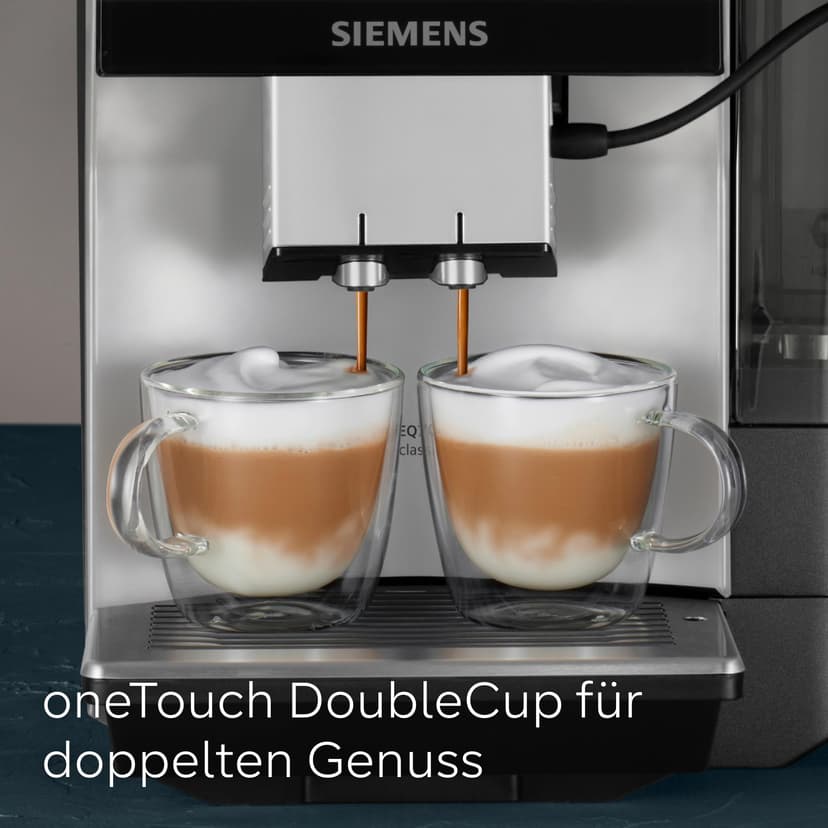 SIEMENS EQ700 classic TP715E17 Machine à café automatique avec contrôle par application, infusion à froid, écran tactile, jusqu'à 10 créations de café favorites, nettoyage automatique à la vapeur - 7