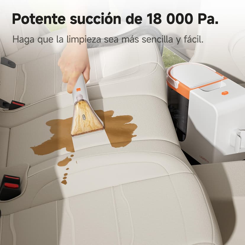 uwant B300PRO Professional Portable 18 Kpa Powerful Suction Sofa Cleaner with Accessories, 2-in-1 Fabric Sofa Cleaner for Carpets, Furniture, Fabric, Car, Animals - 2