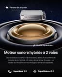 Baseus Inspire XC1 Écouteurs Bluetooth sans Fil Open-Ear, Sound by Bose, Cloud-Confort, Dolby Audio | Hi-Res | Haut-Parleur Hybride 2 Voies | Tweeter Knowles BA, autonomie 40 h, IP66, AI-Clear Calls - 3