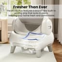 Neakasa M1 Plus Lite Self-Cleaning Cat Litter Tray, Open Top Automatic Litter Box with Large Capacity & App Control, Odour-Free Design for Busy Owners & Multi-Cat Homes, Ideal for Travel - 7