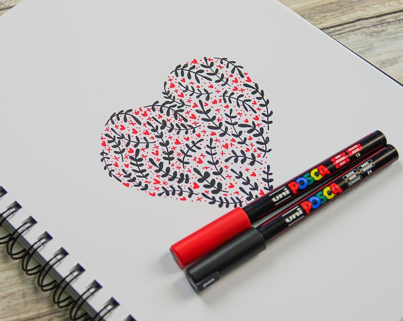 POSCA - Uni Mitsubishi Pencil - 3 x Black PC1MR Extra Fine Tip Markers Calibrated 0.7mm - Water-Based Paint Marker - All Purpose - For Paper, Textile, Glass, Pebble, etc. - 3