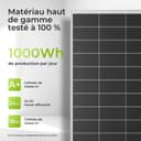 Rvpozwer 400W Panneaux Solaires Monocristallins, 2×200w Module PV pour Batteries 12V, Panneau Solaire de N-type, Panneau Solaire pour RV, supports de toit, bateaux - 2