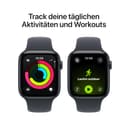 Apple Watch SE 3 [GPS 44mm] Smart Watch with Midnight Case and Midnight Sport Band Activity/Sleep/Heart Rate Monitor/Display Always On - 5