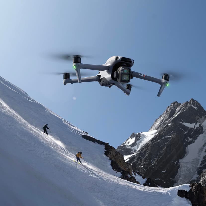 DJI Air 3S (RC-N3), 4K Dual-Lens Drone with 1" CMOS Wide-Angle Camera, 60fps HDR Video & 14 Stops of Dynamic Range, 45-Min Max Flight Time, 20km Transmission Range - 8