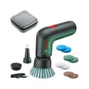 Bosch Electric Cleaning Brush Set UniversalBrush (for Bathroom Tiles, Kitchen Stove, Pans, Pots and More; 10 Cleaning Attachments Included; 3.6V Integrated Battery; Micro-USB Cable; in Soft Bag) - 1